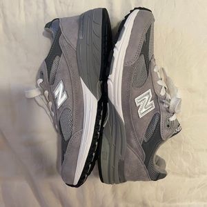 New! Grey New Balance 993 heritage running shoes 7